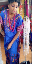 Load image into Gallery viewer, Draw string African Women Kaftan
