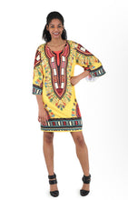 Load image into Gallery viewer, Traditional Print Short Dress
