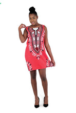 Load image into Gallery viewer, Traditional Print Baby Doll Dress
