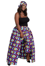 Load image into Gallery viewer, African wax print skirt/Pants
